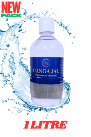 Ganga Jal 1 Litre (250 mL x  4 Bottle)