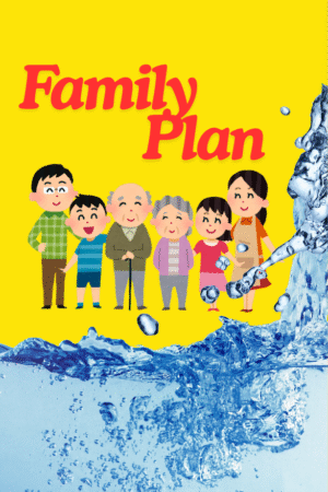 FAMILY PLAN - Annual 12 Litre | Quarterly Delivery 3 Litre